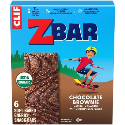 Clif Kid ZBAR Organic Chocolate Brownie Snack Bar - 7.62oz
