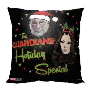 Marvel Guardians of the Galaxy Holiday Holiday Special Throw Pillow 18x18 Inches - 1 of 2
