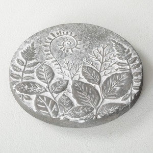 Sullivans 11" Botanical Stepping Stone, Cement - 1 of 3