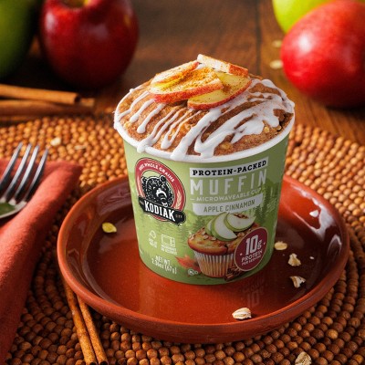 Kodiak Cakes Protein-Packed Fall Harvest Apple Cinnamon Muffin Cup - 2.36oz