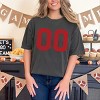 Football Jersey 00 - Womens Garment Dyed Tee - 3 of 3