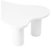 PAGED Modern Cloud Coffee Table Irregular End Table with Curved Legs for Living Room, Office - 3 of 4
