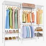 VIPEK V8 Basic Heavy Duty Garment Rack Shoe Rack Freestanding Clothes Rack Wardrobe Closet