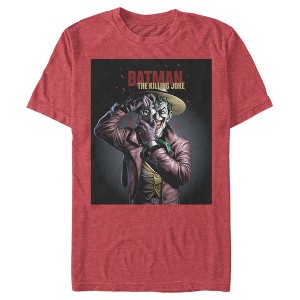 Men's Batman Joker Camera Poster T-Shirt - 1 of 4
