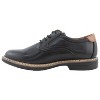 Deer Stags Boys Belmont Jr SUPRO Bungee Lace Dress Oxford- Black- 11 Little Kid Medium - 4 of 4