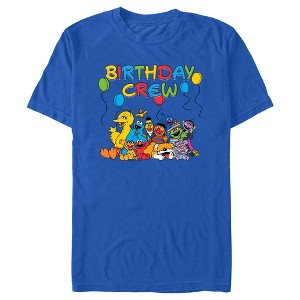 Men's Sesame Street Birthday Crew T-Shirt - 1 of 4