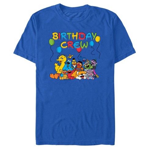 Men's Sesame Street Birthday Crew T-Shirt - image 1 of 4