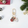 Unique Bargains Christmas Keychain Lobster Clasp Zinc Alloy 2.17" 1 Pc - 4 of 4