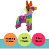 4E's Novelty 3 Pack Mini Pinatas 4x7" Donkey Llama – Fiesta Party Decorations, Cinco de Mayo Supplies, Mexican Birthday, Taco Tuesday Decor - 4 of 4