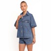 Petal and Pup Noor Denim Short Set - 2 of 4