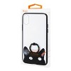 Reiko iPhone X/iPhone XS Cat Design Case with Rotating Ring Stand Holder - 4 of 4