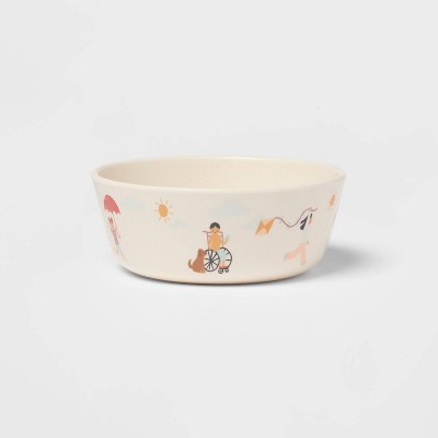 Bamboo Melamine Cereal Bowl - Pillowfort™