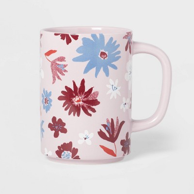 16oz Stoneware Floral Mug - Room Essentials™