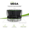 JumpFlex Trampoline MEGA 17FT Round Outdoor Trampoline with Net Enclosure and Ladder Playset, for Kids and Adults, Green/Black - 3 of 4