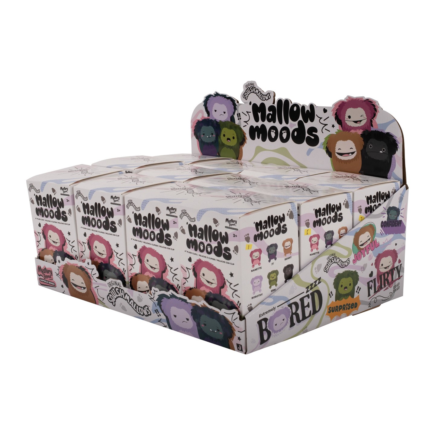 Детская мягкая игрушка Squishmallows Little Plush Mallow Moods Mystery Boxes — фото 7