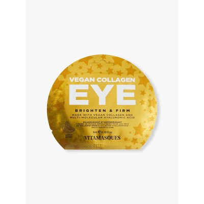 Vitamasques Vegan Collagen Eye Mask - Brighten and Firm - 0.1 fl oz
