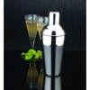Sol Living Stainless Steel Deluxe Cocktail Shaker Bottle for Bartenders with Strainer - 3 of 4
