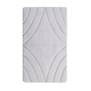 Knightsbridge Diamond 220 GSF Non Skid Back Bath Rug 20 x 30 - 1 of 4
