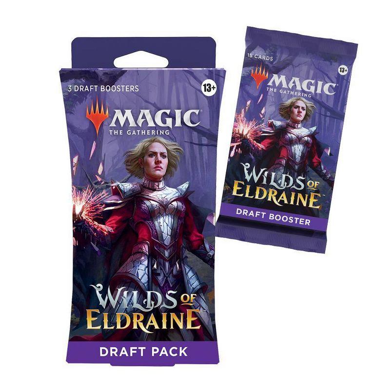 Magic: The Gathering Wilds of Eldraine 3-Booster Draft Pack, 2 of 4