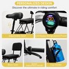 Topteng Electric Trike for Adults, 3 Wheel Bike with Basket, Adjustable Seat and Foldable Design - 3 of 4