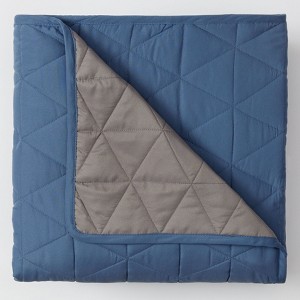 BrylaneHome BH Studio Reversible Quilted Sham - 1 of 4