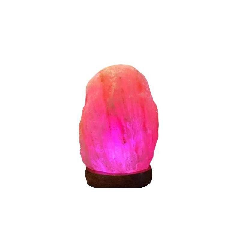 Natural Himalayan Salt USB Novelty Table Lamp Pink - Q&#38;A Himalayan Salt, 1 of 5