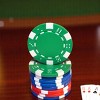 Slickblue 25-Count Striped Dice 11.5g Poker Chips, Clay Composite, Great for Game Nights & Counting Tools, Color Options - 3 of 3
