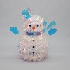 28" Incandescent Tinsel Snowman Christmas Novelty Sculpture Light with Clear Color Light Bulb - Wondershop™ - 3 of 3