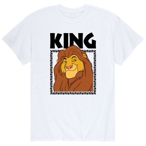 Men's - Disney - Simba and Mufasa Short Sleeve Graphic T-Shirt - 1 of 4
