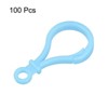 Unique Bargains DIY Craft Key Organization Lobster Claw Lanyard Swivel Clasps 100 Pcs - 3 of 4