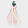 Long Tail Hair Twister Set 2pc - Wild Fable™ Pink/Cream - 2 of 3