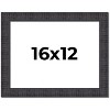 PosterPalooza | Distressed Brown Picture Frame - UV Acrylic, Backing Board, Hanging Hardware Included - 2 of 4