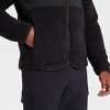 Men's Sherpa Fleece Full Zip Sweatshirt - All in Motion™ - image 4 of 4
