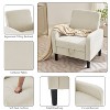 Hyleory Corduroy Upholstered Armchair with Hidden Storage, Modern Lounge Accent Chair - 3 of 4
