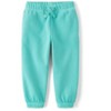 The Children's Place Toddler Active Garment Dyed Premium Fleece Jogger Pants - 2 of 4