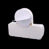 PiccoCasa Household Bathroom Mounted Suction Cup Five Racks Plastic Toothbrush Holder 4.7" x 2" x 4.3" Blue White 1 Pc - 3 of 4