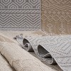 2x8 Trellis Pattern Indoor/Outdoor Runner Rug – Stain-Resistant, Non-Shedding, Medium Pile, Kid & Pet Friendly – Cream - 4 of 4