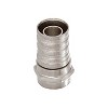 Cmple - F-Type Crimp-On Connector for RG6 Coaxial Cable, Tight Fit F81 ...