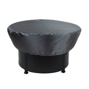 Summerset Shield Occasional Table Cover Ultimate Protection for Your Outdoor Furniture Square/Round 55" x 12" Mercury - 1 of 4