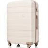 BEAFUP Luggage Sets 4 Piece, ABS Durable Suitcase with Travel Bag, Carry On Luggage Suitcase Set with 360° Spinner Wheels - 2 of 4