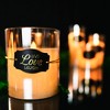 Pavilion Gift Company - Live Love Laugh - 6" Amber Luster Realistic Flame Candle   - Flame Candles - 2 of 4