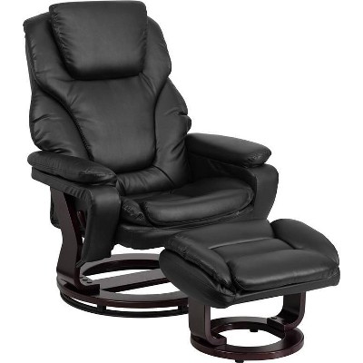 target leather recliner