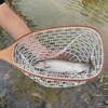 Fly Fishing Net - Soft Mesh Trout Net with Handle, Catch and Release Landing Net for Freshwater & Saltwater, Gift for Anglers - 2 of 4