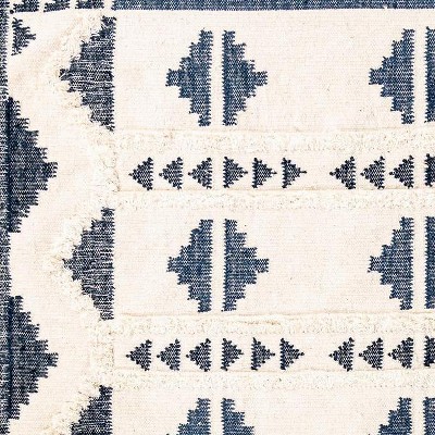 navy blue and white