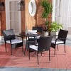Laina 5 Pc Bistro Set - Outdoor - PAT7703 - Safavieh - 2 of 4