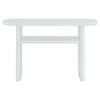 Grungis Minimalist Console Table with Rounded Edges,Entryway Table with Sturdy Shelf Design,Console Table for Living Room - 3 of 4