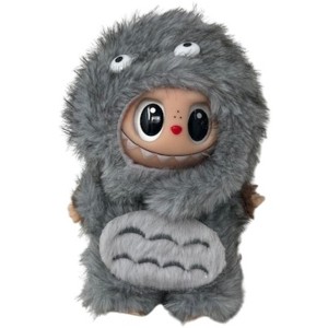 Doll Clothes Superstore Gray Cat Costume Party Outfit for 17.5 Labubu Dolls - 1 of 4