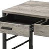 PAGED Home Office Desk 47" L Modern Writing Desk with 3 Storage Drawers and 2-Tier Shelf for Office, Study - 4 of 4