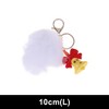 Unique Bargains Christmas Keychain with Double Ring and Lobster Clasp Alloy Plush 1 Pc - 2 of 4