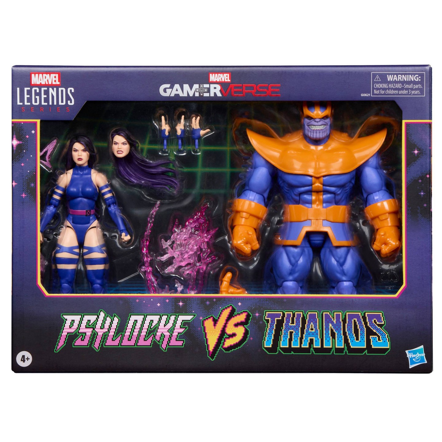 Детские фигурки Marvel Legends Series Gamerverse Psylocke vs. Thanos — фото 3